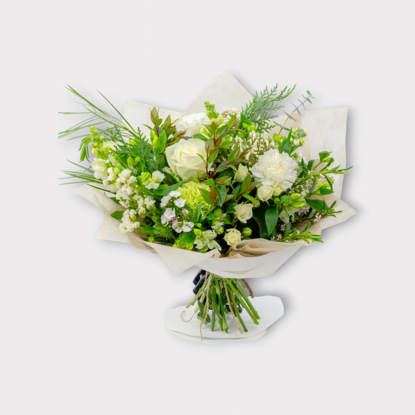 01 White Posy