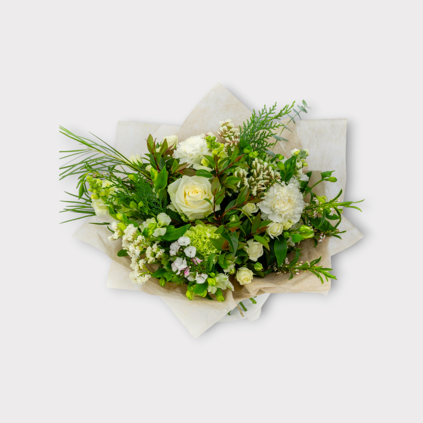 01 White Posy