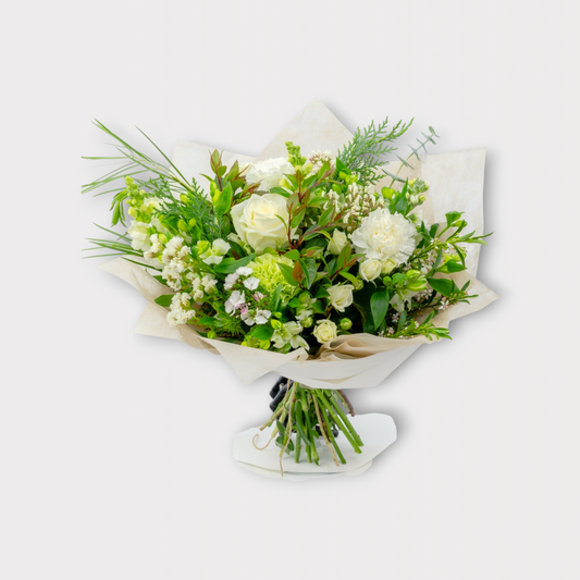 01 White Posy